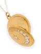 Sasha Samuel 14kt gold-plated Heather Moon Star locket necklace