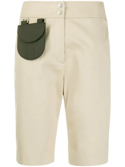 Palm Angels Short com bolso contrastante