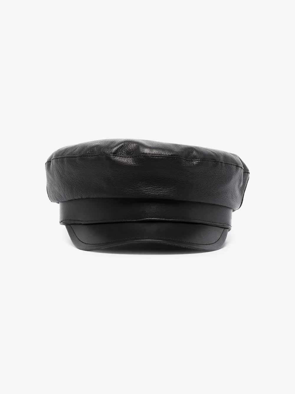 ANN DEMEULEMEESTER ANN DEMEULEMEESTER BLACK FISHERMAN LEATHER HAT,2001860618009914738762