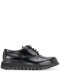 Dolce & Gabbana ridged sole Derby shoes - Black
