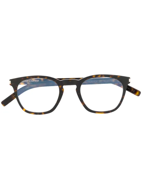 Saint Laurent Eyewear lentes con armazón cuadrada