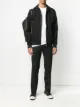 Image 2 of Cavalli Class logo patch zip-up hoodie