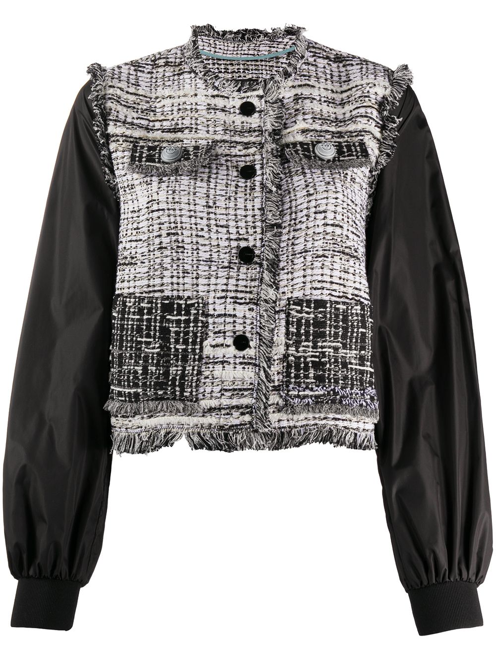 PINKO TWEED BOMBER JACKET