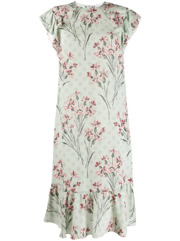 floral print shift dress