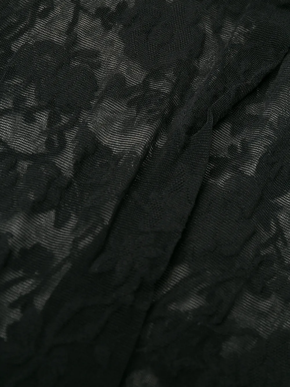 Wolford Kousen met bloemenprint Zwart