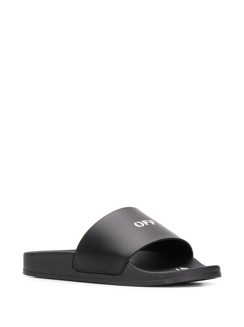 OFF-WHITE contrasting logo slides
