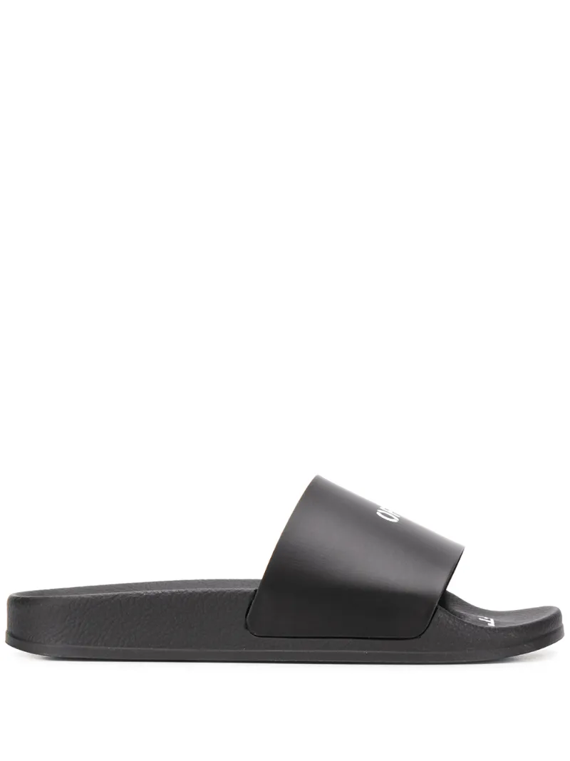 OFF-WHITE contrasting logo slides
