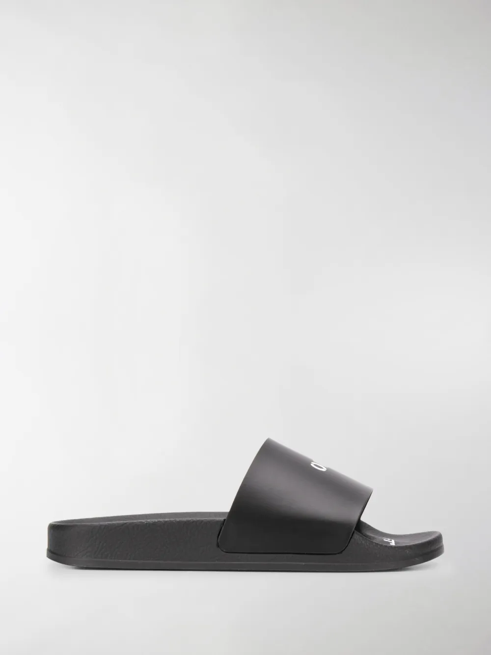OFF-WHITE CONTRASTING LOGO SLIDES,OWIA208R20H64068100014740667