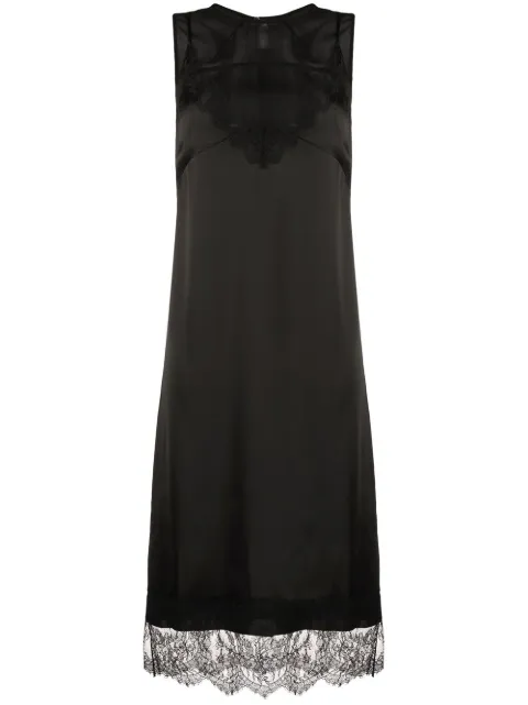 Nº21 lace-trim sleeveless dress