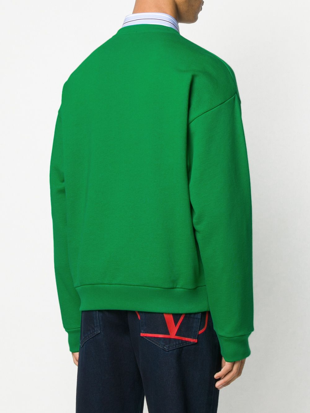 Gucci Logo Print Sweatshirt - Farfetch