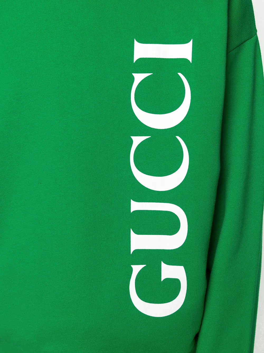 Gucci Logo Print Sweatshirt - Farfetch