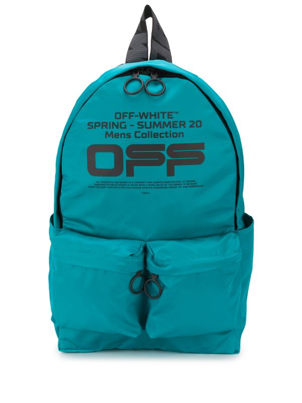 off white backpack mens