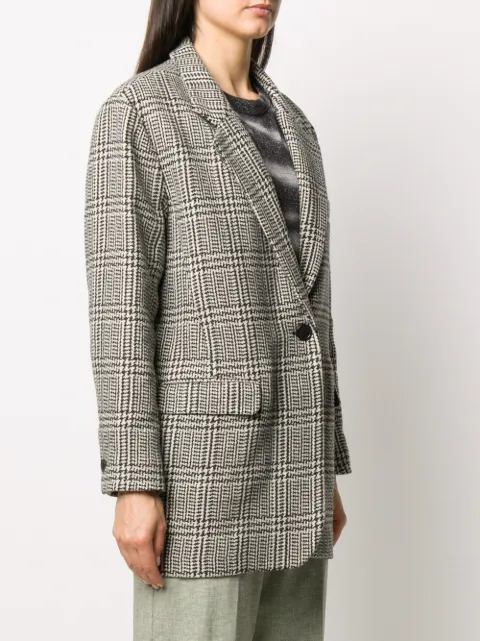 isabel marant houndstooth blazer