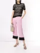Image 2 of Nº21 contrasting hems trousers