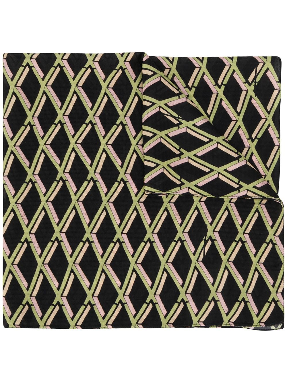 фото Preen by thornton bregazzi платок с геометричным принтом