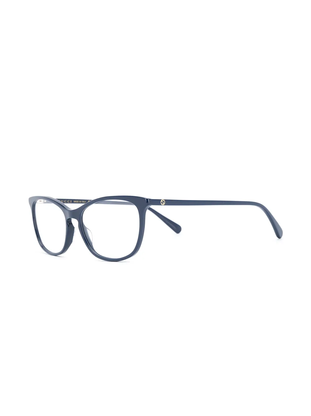 Gucci Eyewear Bril met vierkant montuur - Blauw