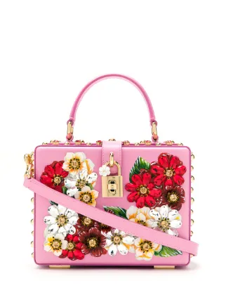 dolce gabbana floral bolsa
