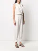 Pinko draped neck jumpsuit