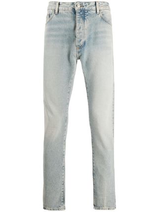 palm angels logo print jeans