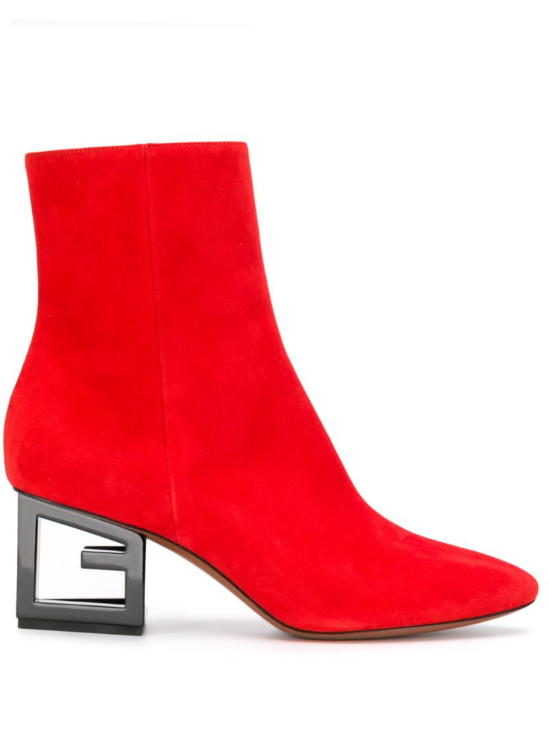 GIVENCHY G HEEL ANKLE BOOTS