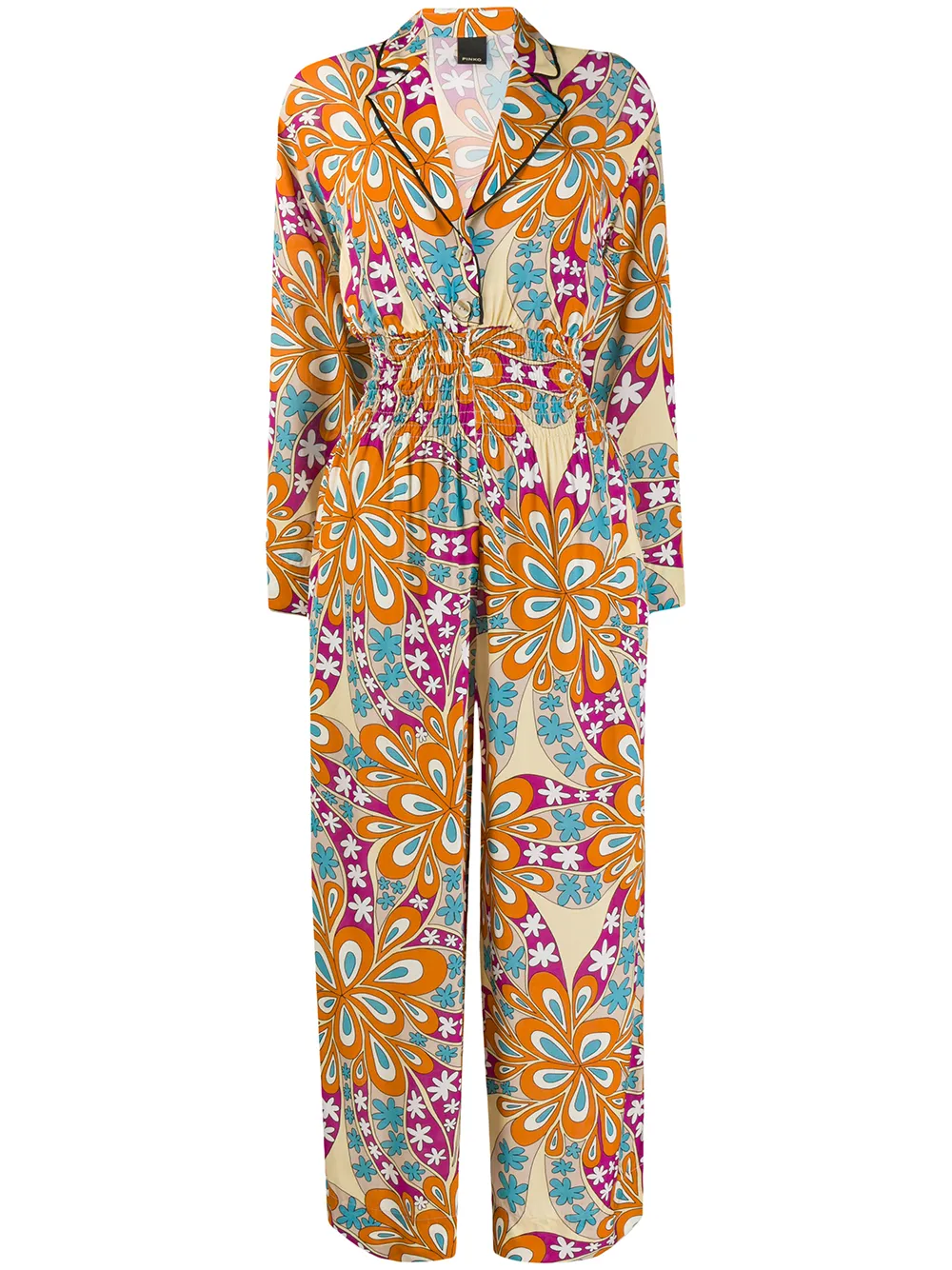 Pinko Jumpsuit Mit Blumen-Print RSvVz dpR7z Pinko Jumpsuit Mit Blumen-Print RSvVz dpR7z