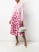 Image 2 of Dolce & Gabbana polka dot pleated midi skirt