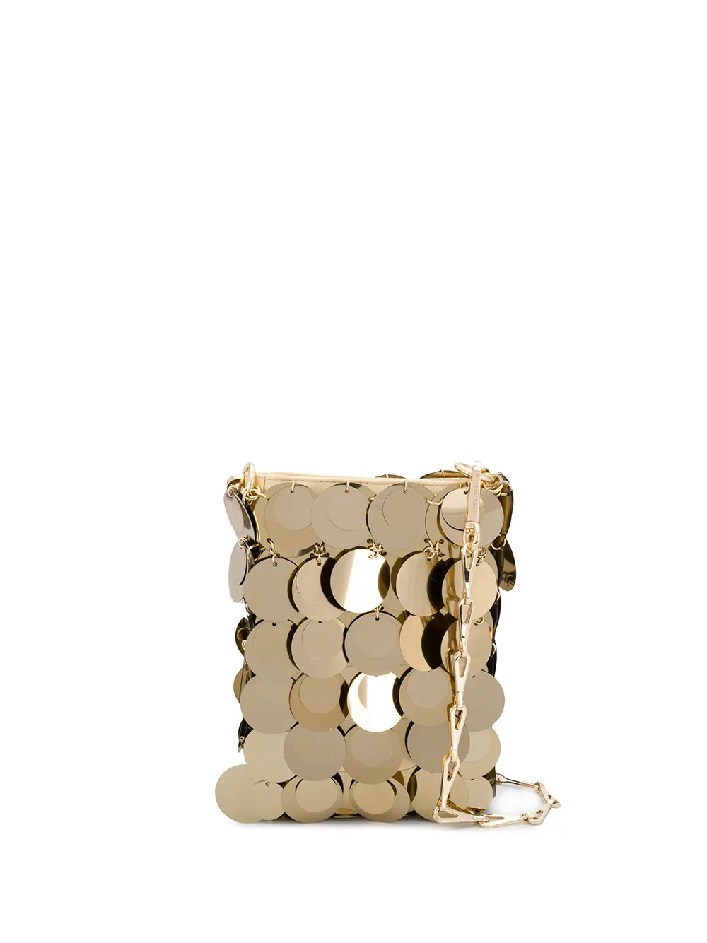 Image 1 of Rabanne mini Sparkle 1969 crossbody bag