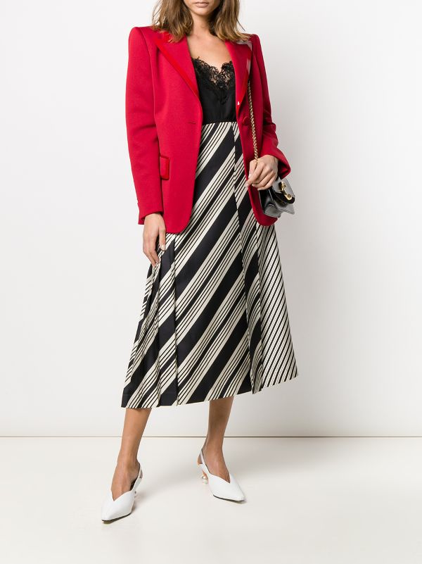 fendi red blazer