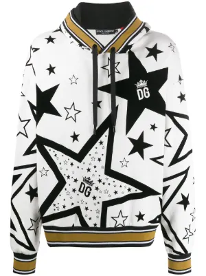 dolce and gabbana hooded sweatshirt