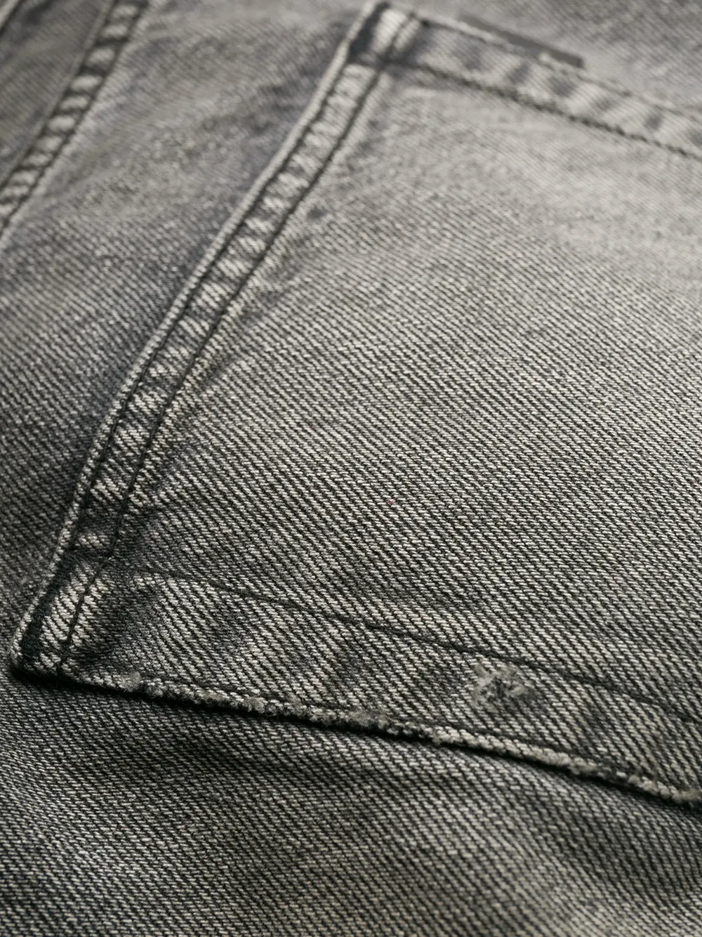 Saint Laurent Faded Effect Jeans | Grey | FARFETCH