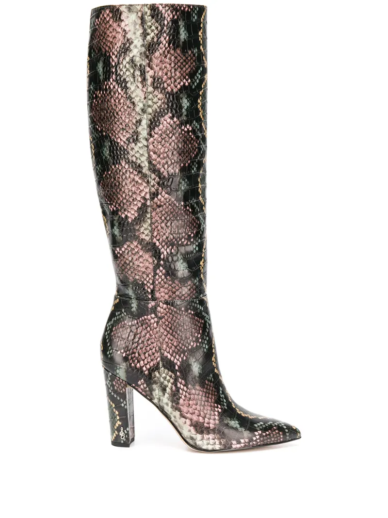 sam edelman snakeskin boots