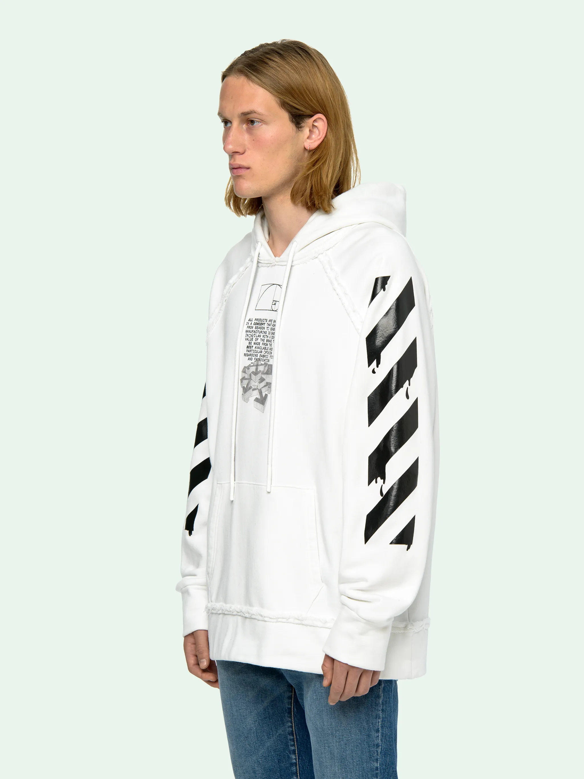 DRIPPING ARROWS INCOMPIUTO HOODIE | Off 
