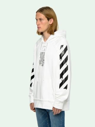 DRIPPING ARROWS INCOMPIUTO HOODIE in white | Off-White™ Official US