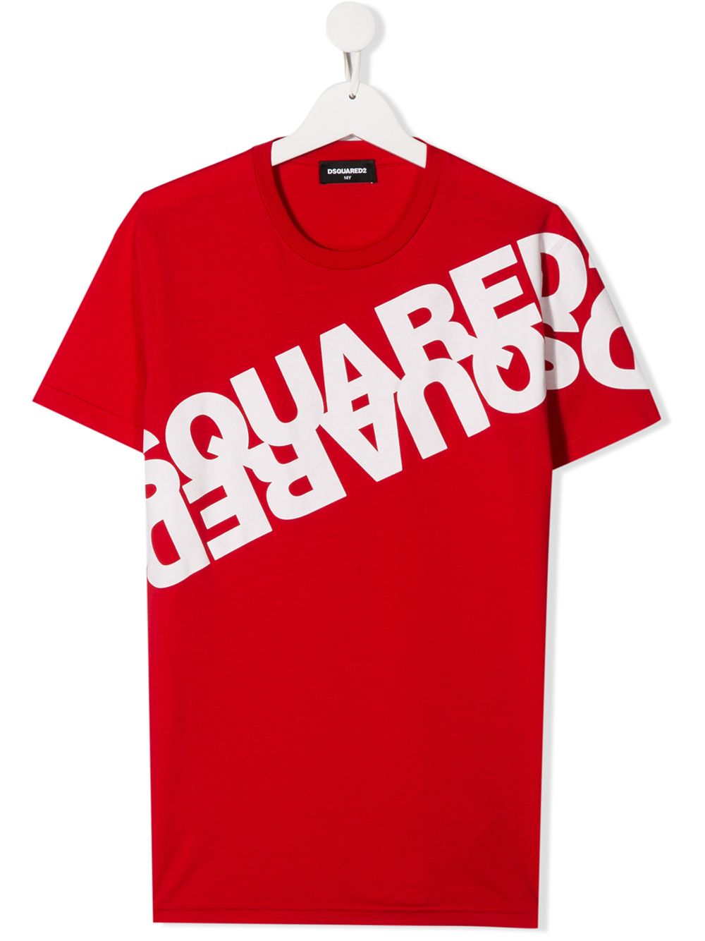 фото Dsquared2 kids футболка с логотипом