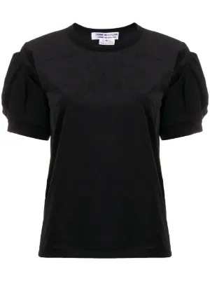 Sacai アシンメトリー Tシャツ | ブラック | FARFETCH JP