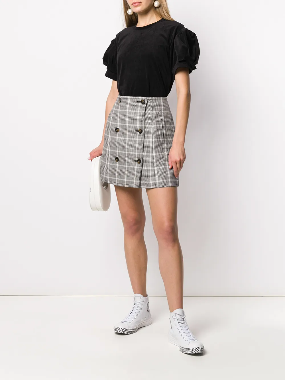 Comme Des Garçons Comme Des Garçons textured puff sleeve T-shirt | T-Shirts & Jersey Shirts | Image 2