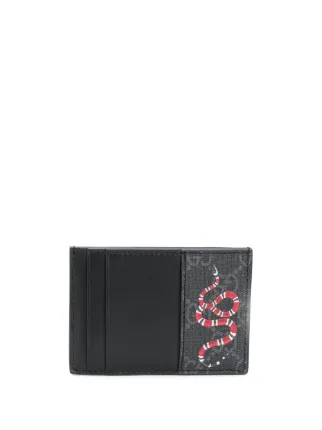 gucci kingsnake cardholder