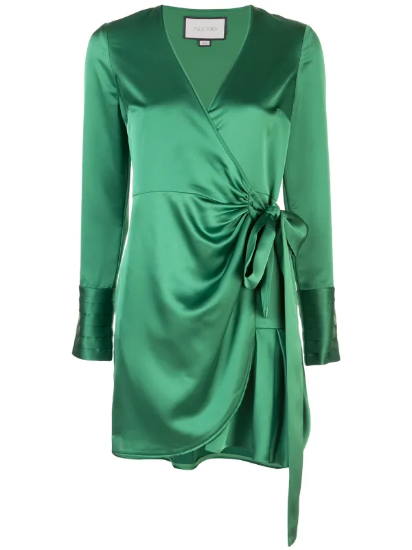 alexis wrap dress
