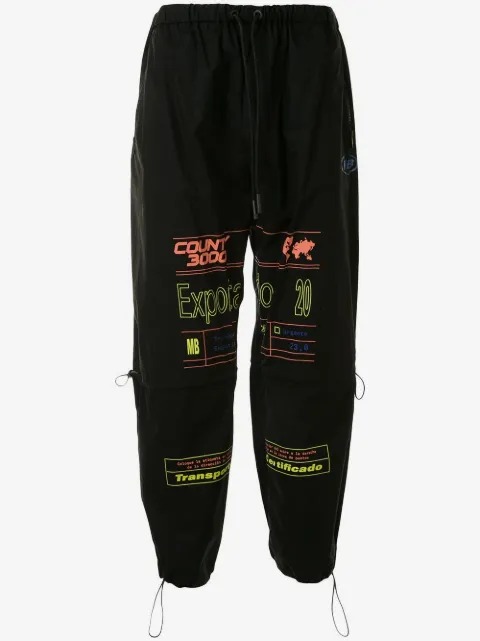 COUNTY OF MILAN Exportado technical track pants