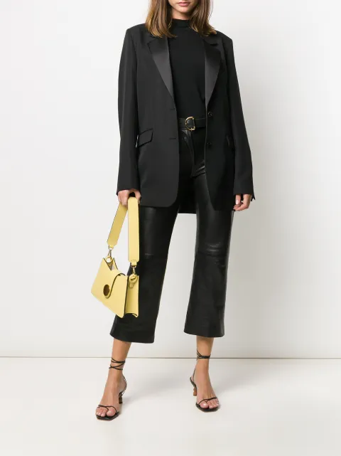 Shop black Filippa K Nadine single-breasted blazer with Express Delivery -  Farfetch