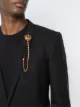 Image 2 of Dolce & Gabbana crown pin brooch