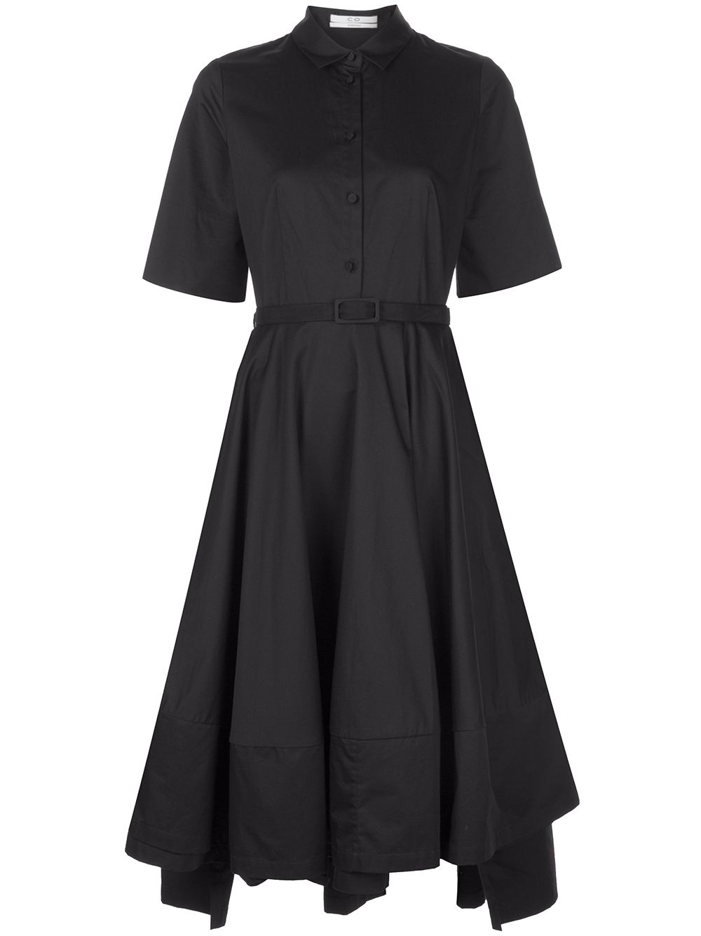 CO SHORT SLEEVE SHIRT DRESS