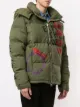 Readymade oversized graphic-print puffer jacket