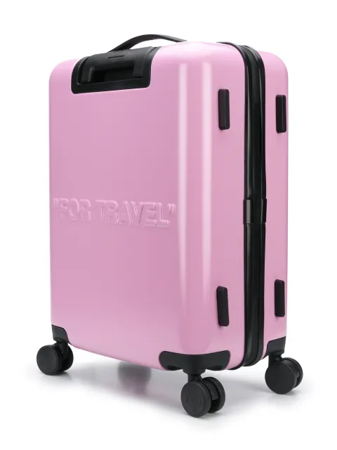 off white trolley bag