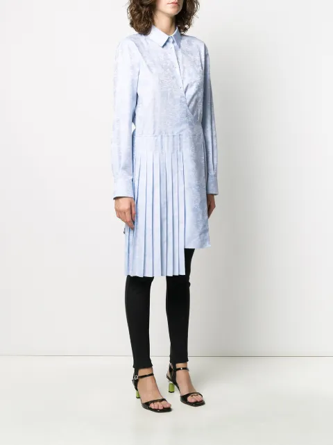 Off-White プリント プリーツドレス 通販 - FARFETCH