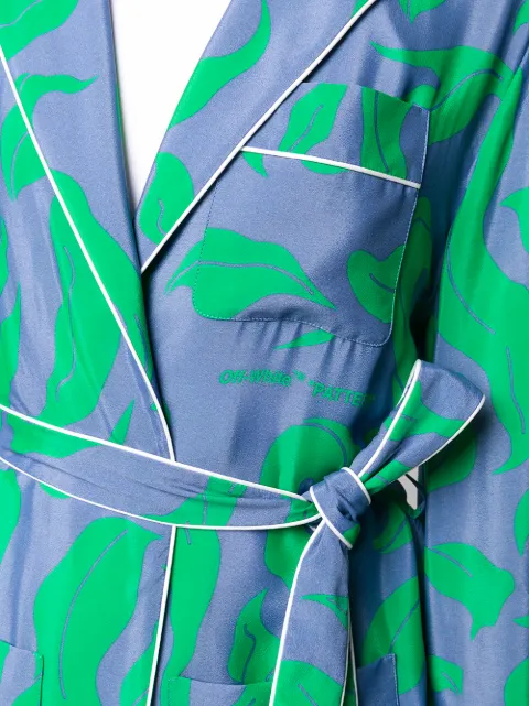 off white pajama shirt