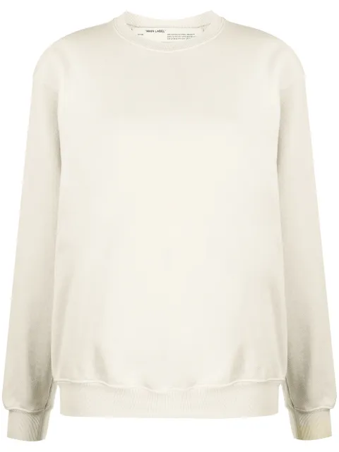 Off-White oversized diagonal stripes sweatshirt