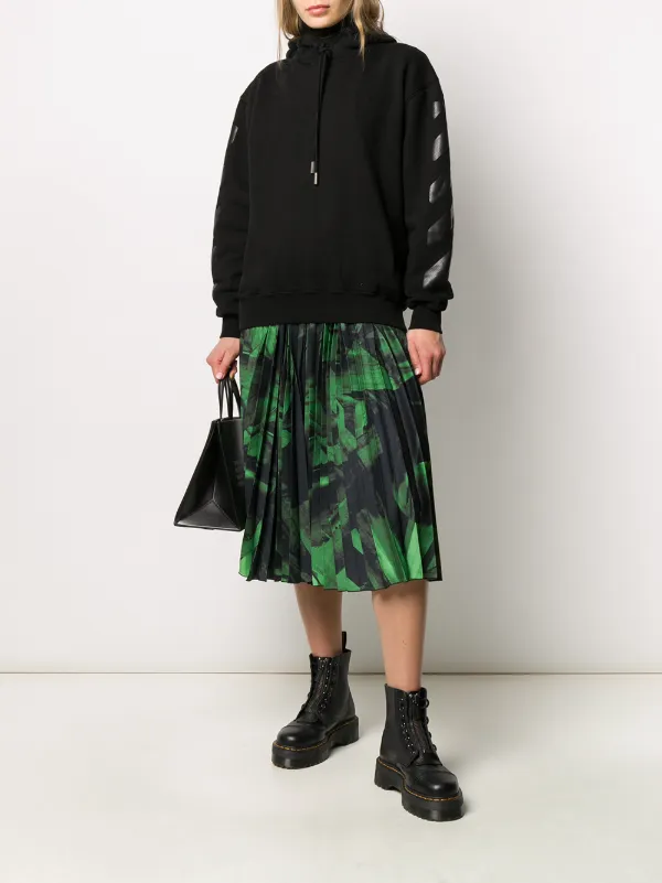 Off white diag oversized hoodie Clearance