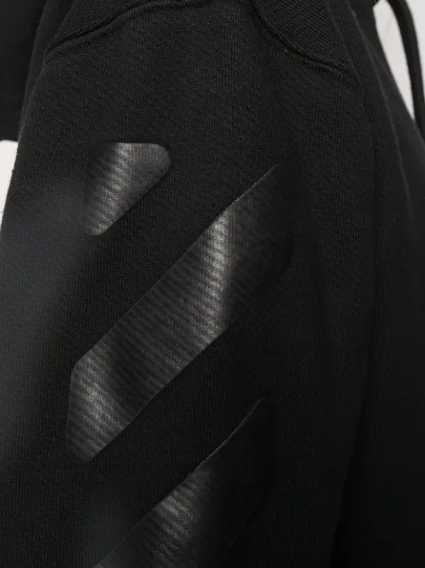 off white black diag hoodie