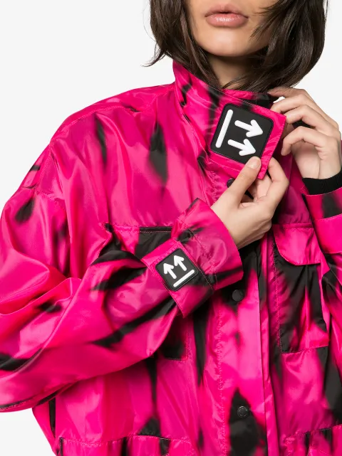 off white tie dye jacket